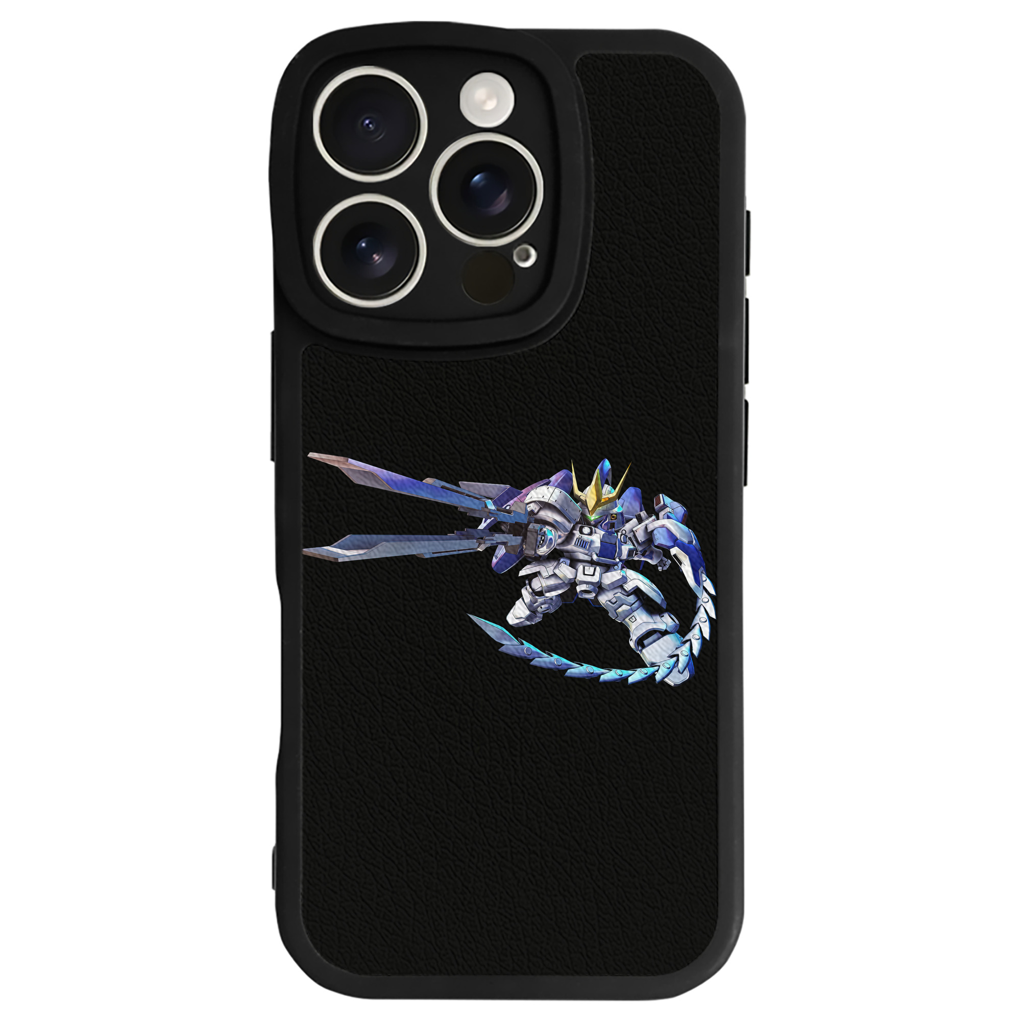 （画像用） 機動戦士ガンダム Mobile Suit Gundam 【iPhone 16シリーズ対応】シリコンスマホケース（レザー調） 材質：シリコン